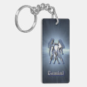 Chrome Gemini Sleutelhanger (Voorkant Links)
