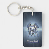 Chrome Gemini Sleutelhanger (Voorkant)