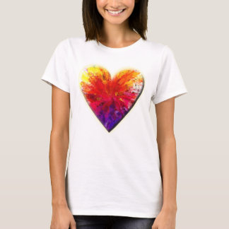 Chrome harten 3D T-Shirt