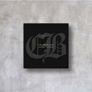 Chrome Hearts Professioneel Moderne Minimalistisch Vierkante Visitekaartje