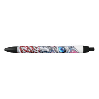 Chrome Kitten Pen met zwarte inkt