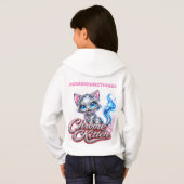 Chrome Kitten " Supacute" Sweat à capuche (Dos entier)