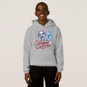 Chrome Kitten Sweat à capuche pour jeunes (Devant entier)