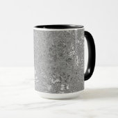Chrome kleurorchideeën mok (Voorkant rechts)