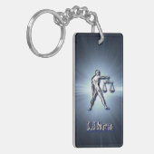 Chrome Libra Sleutelhanger (Voorkant Links)