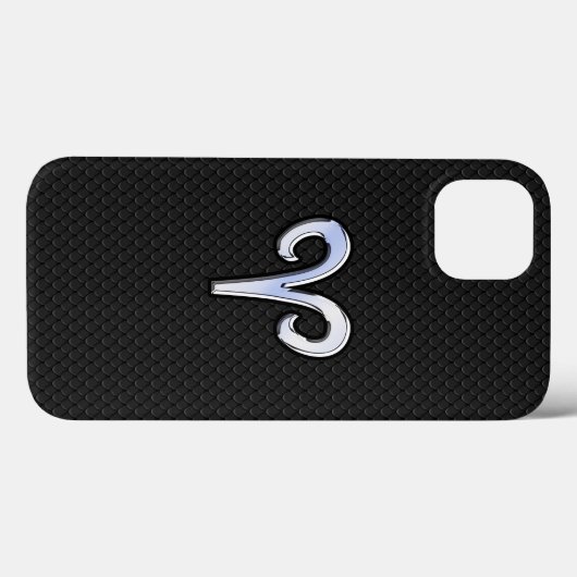 Chrome like Aries Zodiac Sign Case-Mate iPhone Case (Achterkant (horizontaal))