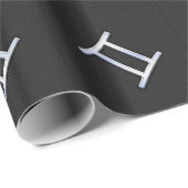 Chrome like Gemini Zodiac Sign Cadeaupapier (Rol Hoek)