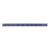 Chrome like Virgo Zodiac Sign on Blue Digital Camo Lint (Voorkant)