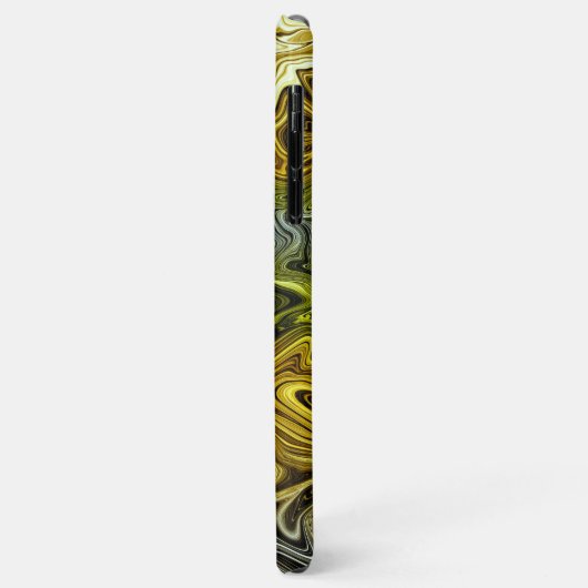 Chrome Liquid Metallic Gold Silver Cool Case-Mate iPhone Case (Achterkant/links)