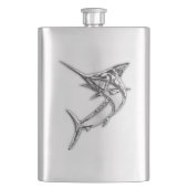 Chrome Marlin Nautical Print Flacon (Voorkant)