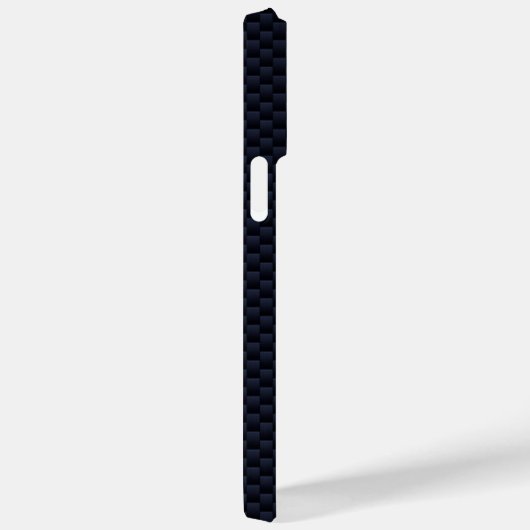 Chrome Nautical Star op koolstofvezel afdrukken Case-Mate iPhone Case (Achterkant / Rechts)