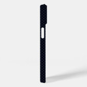 Chrome Nautical Star op koolstofvezel afdrukken Case-Mate iPhone Case (Achterkant / Rechts)
