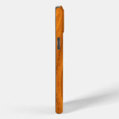 Chrome nautische anker op teakhout Case-Mate iPhone case (Achterkant / Rechts)