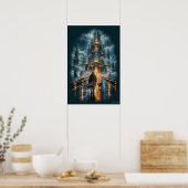 Chrome Pelgrim Poster (Keuken)