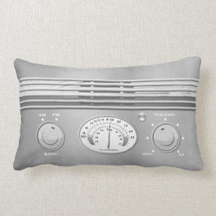 Chrome radio kussen