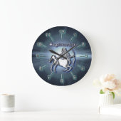 Chrome Sagittarius Grote Klok (Huis)