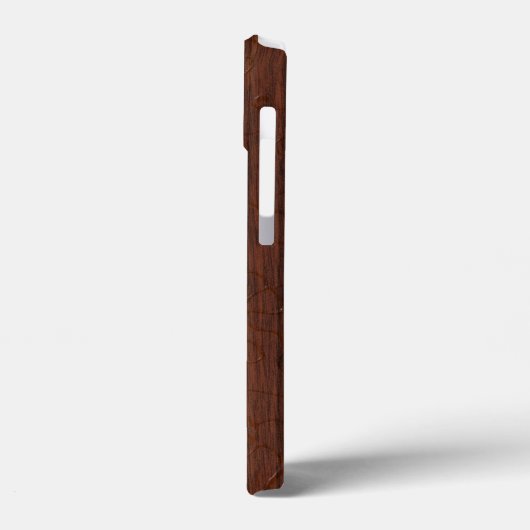 Chrome Sailboot on Natte Mahogany Print Case-Mate iPhone Case (Achterkant / Links)