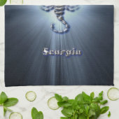 Chrome Scorpio Theedoek (Gevouwen)