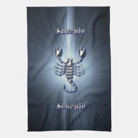 Chrome Scorpio Theedoek (Verticaal)