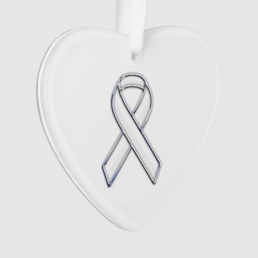 Chrome Silver Imprimé Ceinture White Ribbon Sensib (devant)