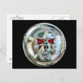 CHROME SKULL BRIEFKAART (Voorkant / Achterkant)