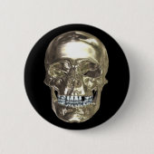 Chrome Skull Button (Voorkant)