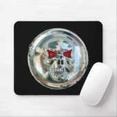 CHROME SKULL MUISMAT (Met muis)