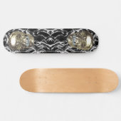 Chrome Skuls Skateboard (Horz)