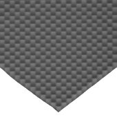 Chrome Style Pi-symbool op koolstofvezel afdrukken Tafelkleed (Gekanteld)