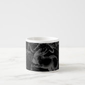 Chrome Style Sagittarius Zodiac Sign on Hevelius Espresso Kop (Voorkant)