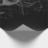 Chrome Style Scorpio Zodiac Symbol op Hevelius Cadeaupapier (Hoek)