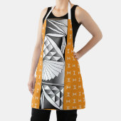 Chrome Sunrise op Sinaasappel Schort (Insitu)