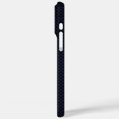 Chrome Zeilboot op Koolstofvezel Case-Mate iPhone Case (Achterkant / Links)