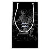 Chrome zoals Aquarius Zodiac Sign on Hevelius 1690 Klein Cadeauzakje (Voorkant)