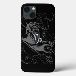 Chrome zoals Capricorn Zodiac Sign on Hevelius 169 iPhone 13 Hoesje