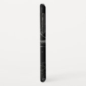 Chrome zoals Gemini Zodiac Symbol op Hevelius Case-Mate iPhone Case (Achterkant/links)