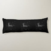 Chrome zoals het Zodiac-symbool van Aries op Hevel Lichaamskussen (Achterkant)