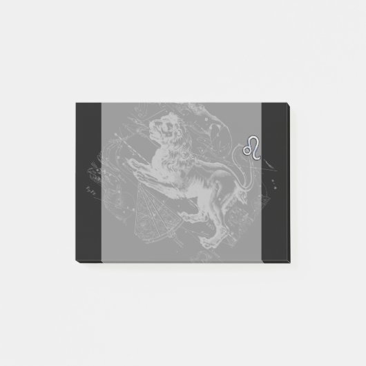 Chrome zoals Leo Zodiac Sign on Hevelius 1690 Post-it® Notes (Voorkant)
