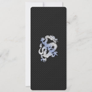 Chrome zoals Silver Dragon Black Snake Skin-stijl