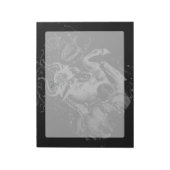 Chrome zoals Taurus Sign on Hevelius Notitieblok (Gedraaid)