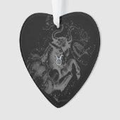 Chrome zoals Taurus Sign on Hevelius Ornament (voorkant)