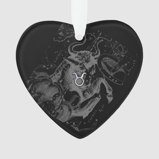 Chrome zoals Taurus Sign on Hevelius Ornament (voorkant)