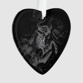 Chrome zoals Taurus Sign on Hevelius Ornament (voorkant)