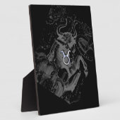 Chrome zoals Taurus Zodiac op Hevelius Black Fotoplaat (Zijkant)