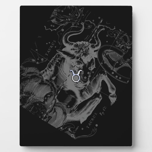 Chrome zoals Taurus Zodiac Sign on Hevelius Fotoplaat (Voorkant)