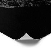 Chrome zoals Taurus Zodiac Sign on Hevelius Poster (Hoek)