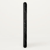 Chrome zoals Virgo Zodiac Sign on Black Hevelius Case-Mate iPhone Case (Achterkant/rechts)