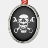 Chromeboy Cross-Wrenches Metalen Ornament (Links)