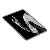 "Chromed Grace" - Greyhound Magnet Magneet (Rechterzijde)