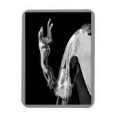 "Chromed Grace" - Greyhound Magnet Magneet (Verticaal)